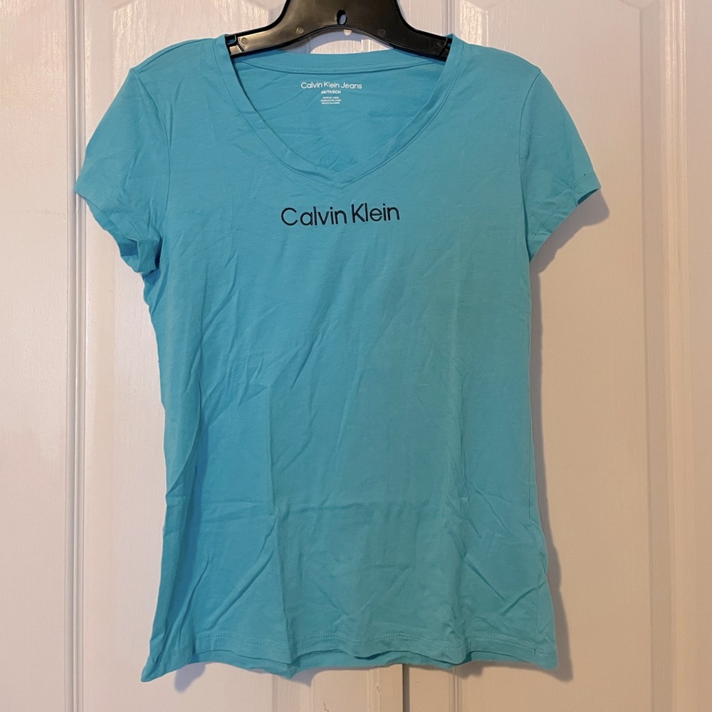 Calvin klein blue top